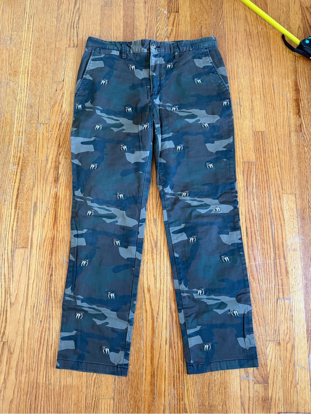 Club Room Men's Camo Straight-Leg camo Pants